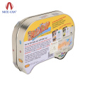 Factory hot sale empty cheap car shape cookies tin box